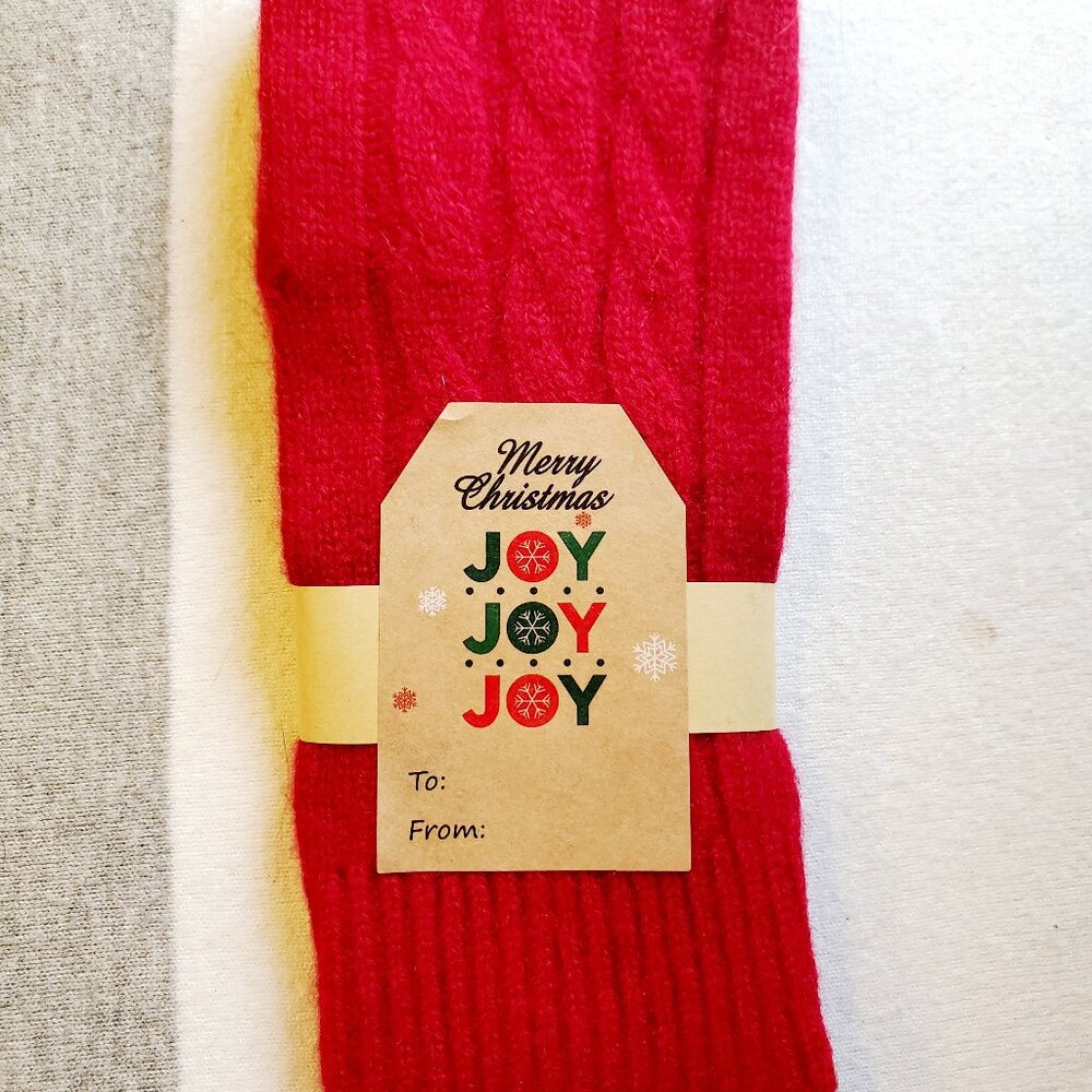 100% sheep wool Christmas mittens
